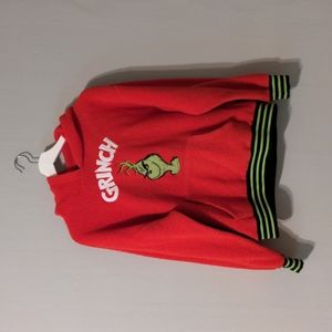 Grinch fuzzy hoodie